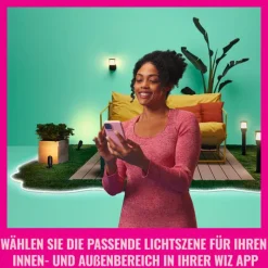 Luminaires Philips Bande LED Philips WiZ White&Color Blanc, 1 lumière, Changeur de couleurs