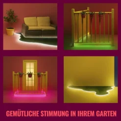 Luminaires Philips Bande LED Philips WiZ White&Color Blanc, 1 lumière, Changeur de couleurs