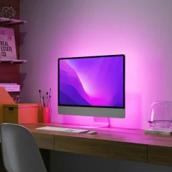 Luminaires Reality Bande LED Reality SCREEN Noir, 1 lumière, Télécommandes, Changeur de couleurs* Rubans Led