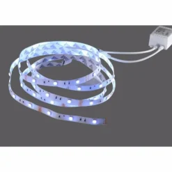 Luminaires Leuchten Direkt Bandes LED Leuchten Direkt TEANIA Transparent, 1 lumière, Télécommandes, Changeur de couleurs* Rubans Led