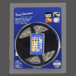 Luminaires Paul Neuhaus Bandes LED Paul Neuhaus TEANIA Multicolore, 1 lumière, Télécommandes, Changeur de couleurs* Rubans Led