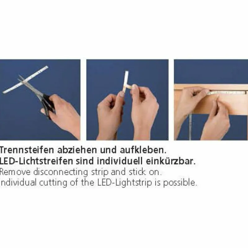 Luminaires Paul Neuhaus Bandes LED Paul Neuhaus TEANIA Multicolore, 1 lumière, Télécommandes, Changeur de couleurs* Rubans Led