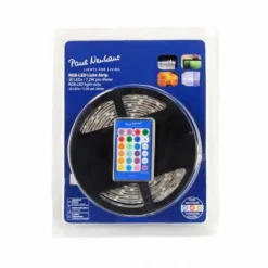 Luminaires Paul Neuhaus Bandes LED Paul Neuhaus TEANIA Multicolore, 300 lumières, Télécommandes, Changeur de couleurs* Rubans Led
