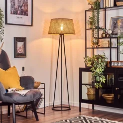 hofstein Barcos Lampadaire beige, 1 lumière