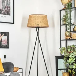 Luminaires Scandinaves-hofstein Barcos Lampadaire beige, Écru, 1 lumière