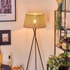 Luminaires Scandinaves-hofstein Barcos Lampadaire beige, Écru, 1 lumière