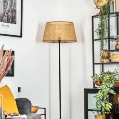 hofstein Barcos Lampadaire beige, Écru, 1 lumière