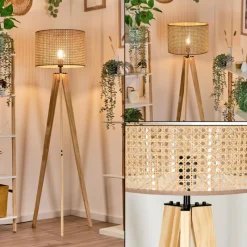 Luminaires Scandinaves-hofstein Barcos Lampadaire Écru, 1 lumière