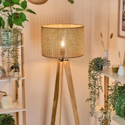 Luminaires Scandinaves-hofstein Barcos Lampadaire Écru, 1 lumière