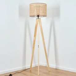 Luminaires Scandinaves-hofstein Barcos Lampadaire Écru, 1 lumière