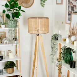 Luminaires Scandinaves-hofstein Barcos Lampadaire Écru, 1 lumière