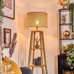 Luminaires Scandinaves-hofstein Barcos Lampadaire Écru, 1 lumière