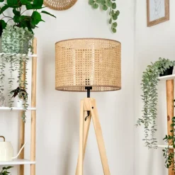 Luminaires Scandinaves-hofstein Barcos Lampadaire Écru, 1 lumière