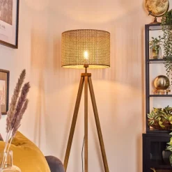 Luminaires Scandinaves-hofstein Barcos Lampadaire Écru, 1 lumière