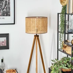 Luminaires Scandinaves-hofstein Barcos Lampadaire Écru, 1 lumière