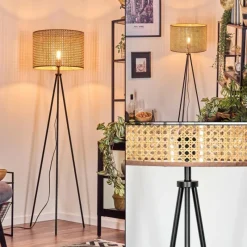 Luminaires Scandinaves-hofstein Barcos Lampadaire Écru, 1 lumière