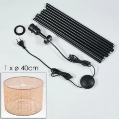 Luminaires Scandinaves-hofstein Barcos Lampadaire Écru, 1 lumière