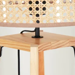 Luminaires Scandinaves-hofstein Barcos Lampadaire Écru, 1 lumière