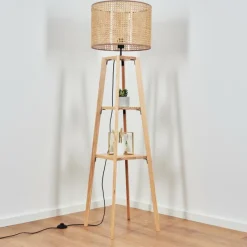 Luminaires Scandinaves-hofstein Barcos Lampadaire Écru, 1 lumière