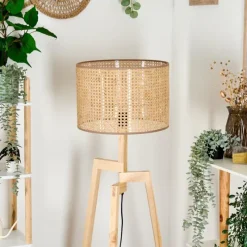Luminaires Scandinaves-hofstein Barcos Lampadaire Écru, 1 lumière
