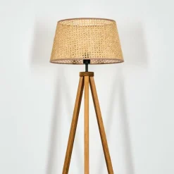 Luminaires Scandinaves-hofstein Barcos Lampadaire Écru, 1 lumière