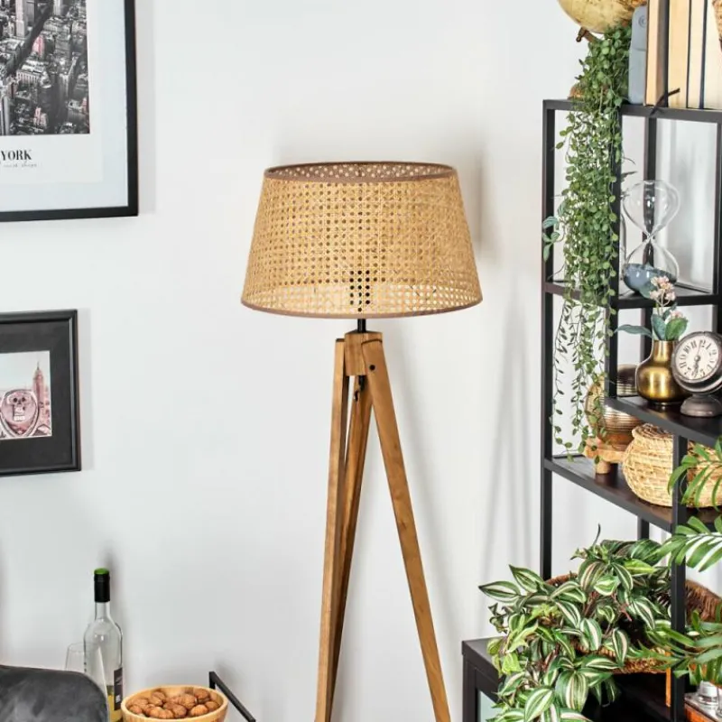 Luminaires Scandinaves-hofstein Barcos Lampadaire Écru, 1 lumière