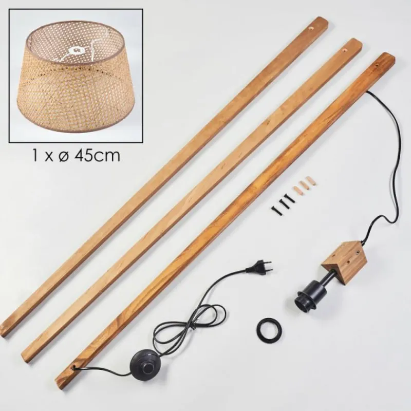 Luminaires Scandinaves-hofstein Barcos Lampadaire Écru, 1 lumière