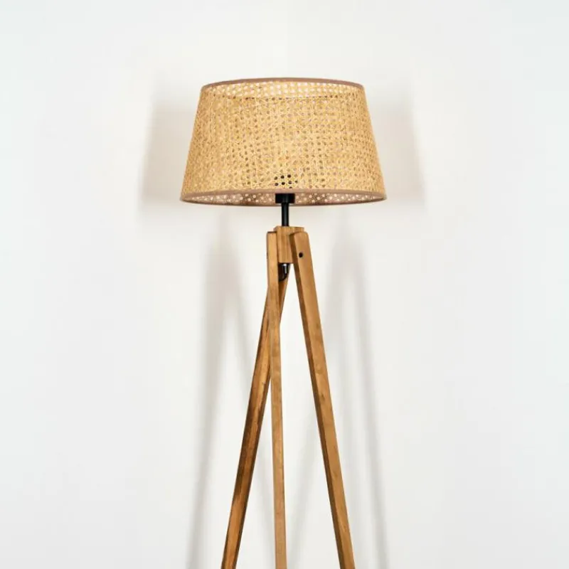 Luminaires Scandinaves-hofstein Barcos Lampadaire Écru, 1 lumière