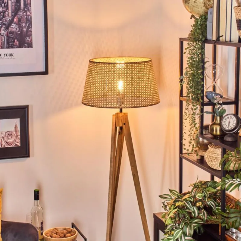 Luminaires Scandinaves-hofstein Barcos Lampadaire Écru, 1 lumière