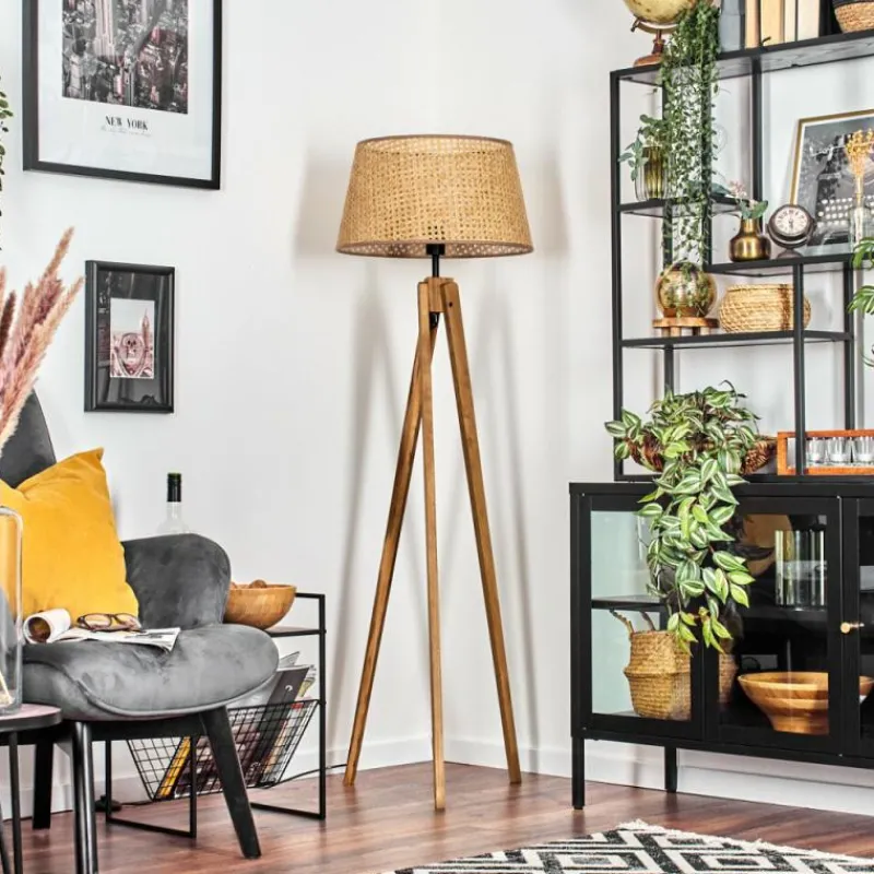 Luminaires Scandinaves-hofstein Barcos Lampadaire Écru, 1 lumière