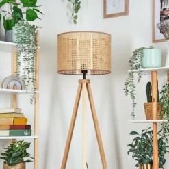 Luminaires Scandinaves-hofstein Barcos Lampadaire Écru, 1 lumière