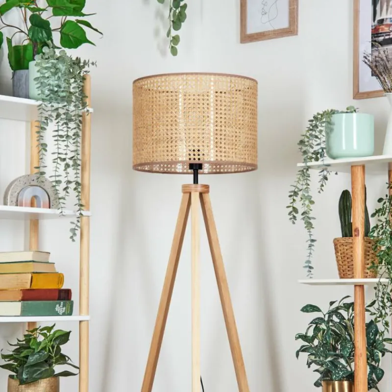 Luminaires Scandinaves-hofstein Barcos Lampadaire Écru, 1 lumière