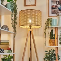 Luminaires Scandinaves-hofstein Barcos Lampadaire Écru, 1 lumière