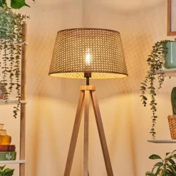 Luminaires Scandinaves-hofstein Barcos Lampadaire Écru, 1 lumière