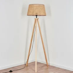 Luminaires Scandinaves-hofstein Barcos Lampadaire Écru, 1 lumière