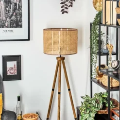 Luminaires Scandinaves-hofstein Barcos Lampadaire Écru, 1 lumière