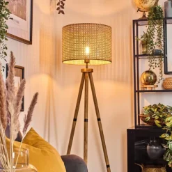 Luminaires Scandinaves-hofstein Barcos Lampadaire Écru, 1 lumière