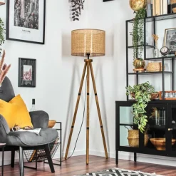 Luminaires Scandinaves-hofstein Barcos Lampadaire Écru, 1 lumière