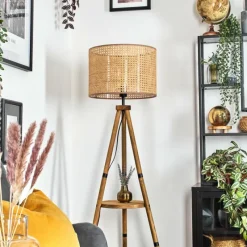 Luminaires Scandinaves-hofstein Barcos Lampadaire Écru, 1 lumière