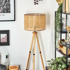 Luminaires Scandinaves-hofstein Barcos Lampadaire Écru, 1 lumière