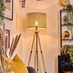 Luminaires Scandinaves-hofstein Barcos Lampadaire Écru, 1 lumière