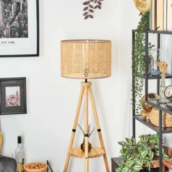 Luminaires Scandinaves-hofstein Barcos Lampadaire Écru, 1 lumière