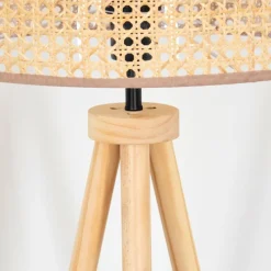 Luminaires Scandinaves-hofstein Barcos Lampadaire Écru, 1 lumière