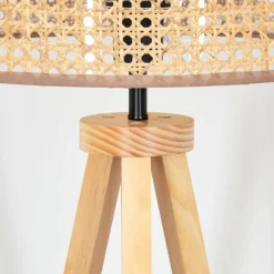 Luminaires Scandinaves-hofstein Barcos Lampadaire Écru, 1 lumière