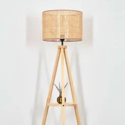 Luminaires Scandinaves-hofstein Barcos Lampadaire Écru, 1 lumière