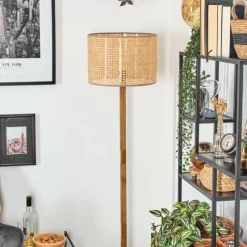 Luminaires Scandinaves-hofstein Barcos Lampadaire Écru, 1 lumière