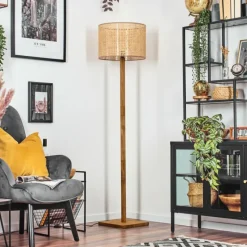 Luminaires Scandinaves-hofstein Barcos Lampadaire Écru, 1 lumière