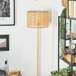 Luminaires Scandinaves-hofstein Barcos Lampadaire Écru, 1 lumière