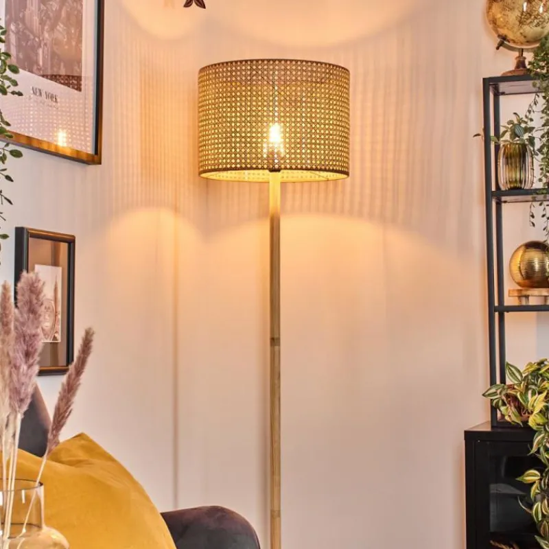 Luminaires Scandinaves-hofstein Barcos Lampadaire Écru, 1 lumière