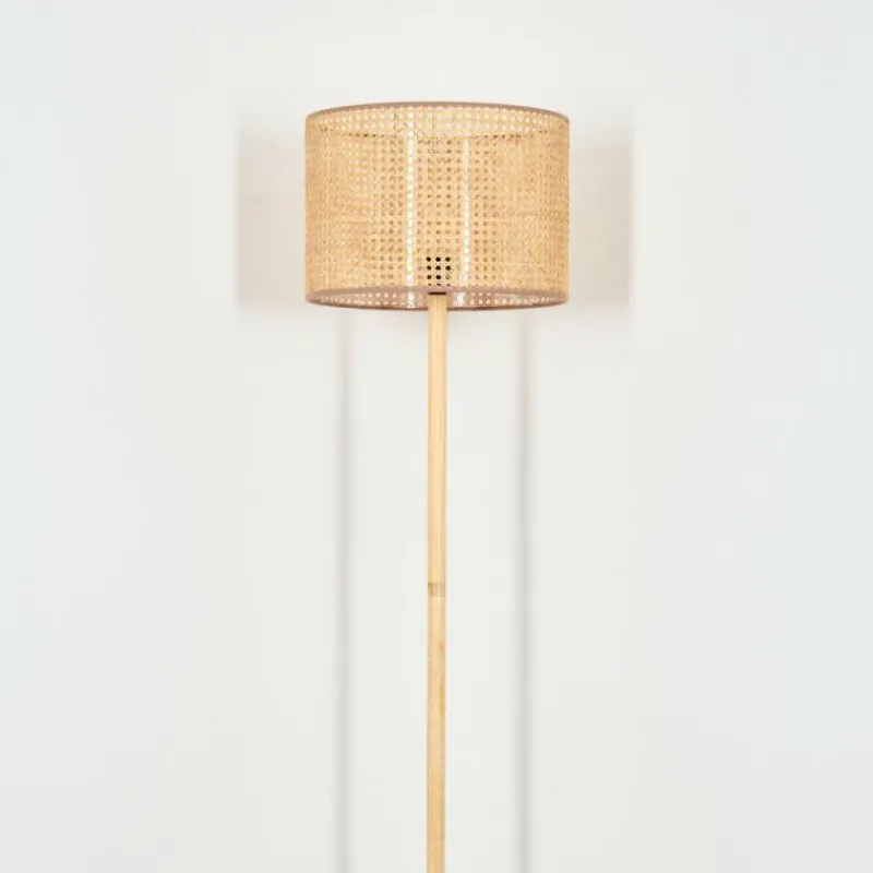 Luminaires Scandinaves-hofstein Barcos Lampadaire Écru, 1 lumière